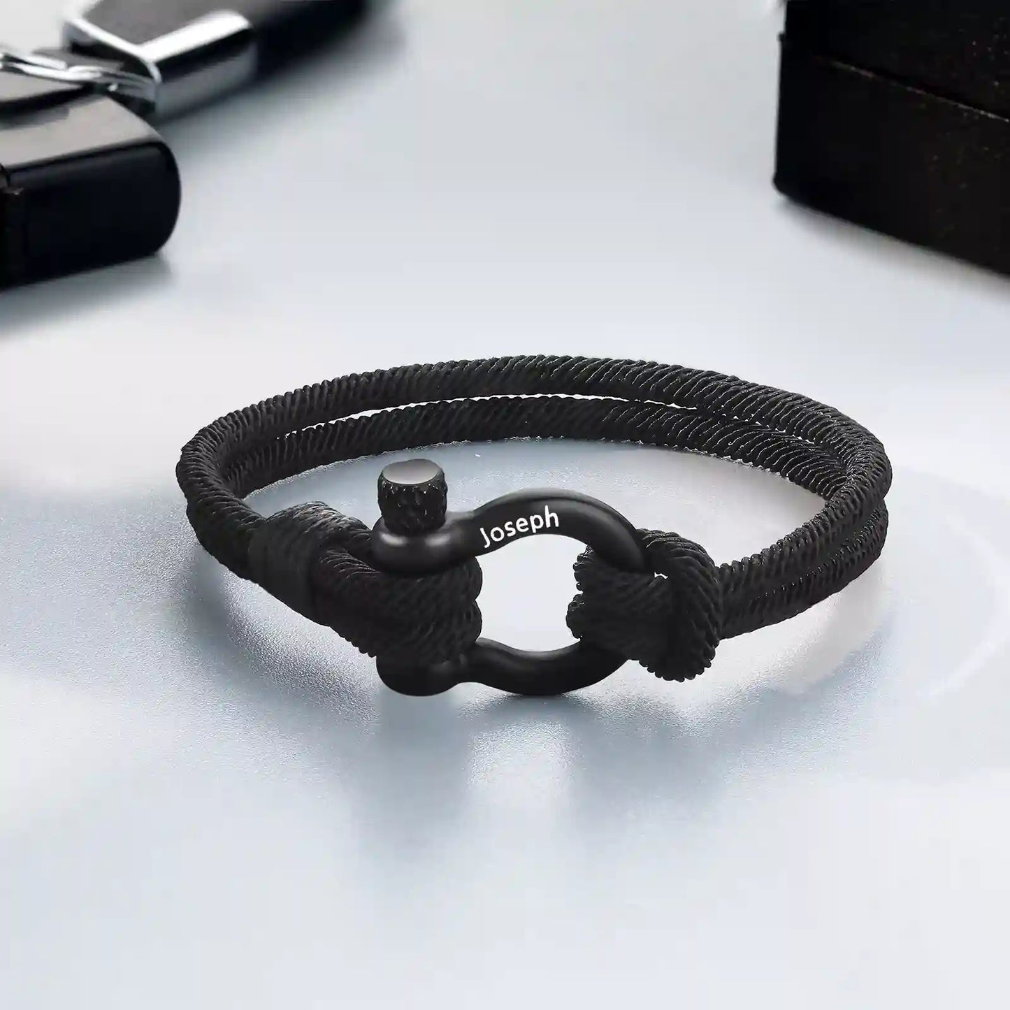 Zwarte Armband