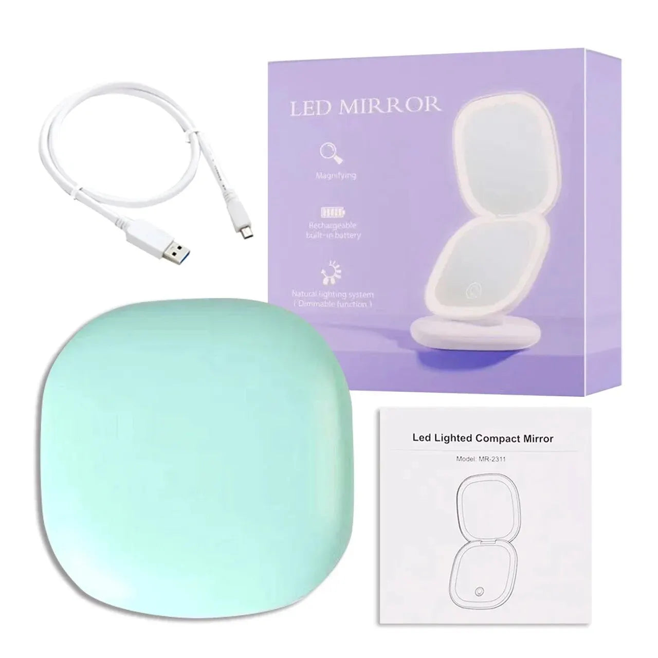 Glim & Glow Compact Spiegel