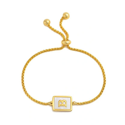 Bedelarmband met Initialen