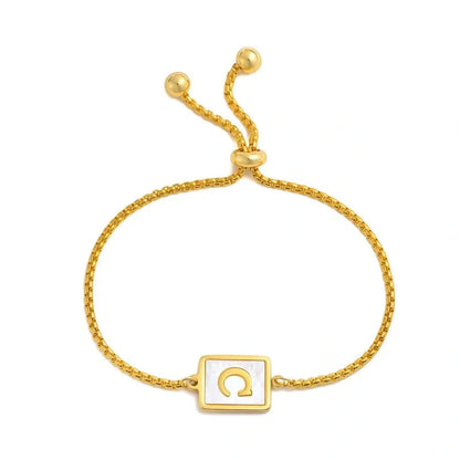 Bedelarmband met Initialen
