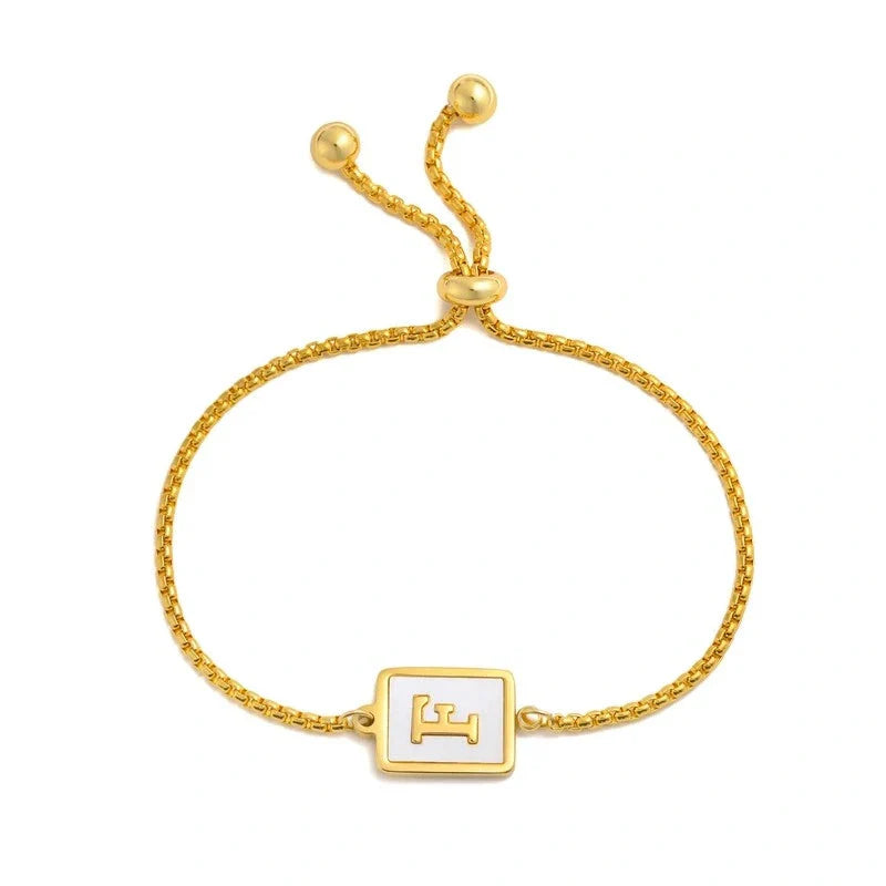 Bedelarmband met Initialen