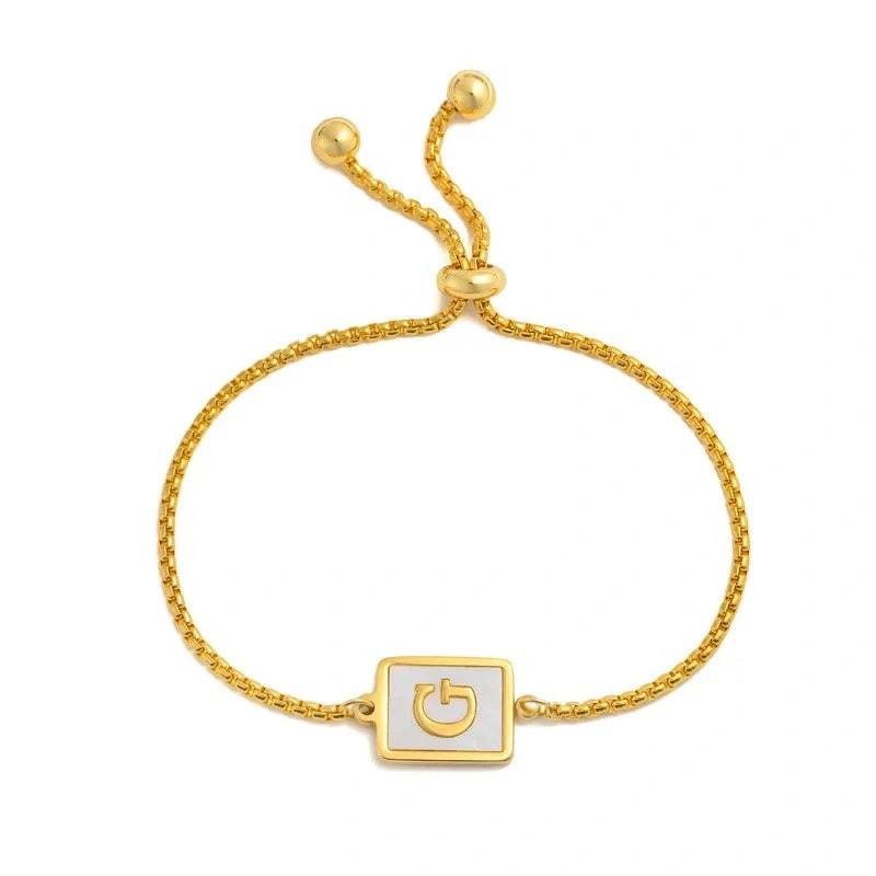 Bedelarmband met Initialen