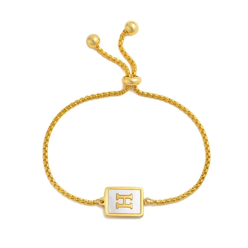Bedelarmband met Initialen