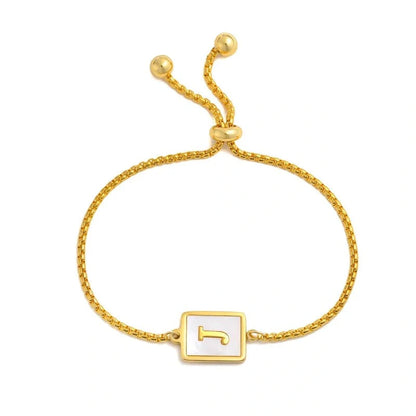 Bedelarmband met Initialen