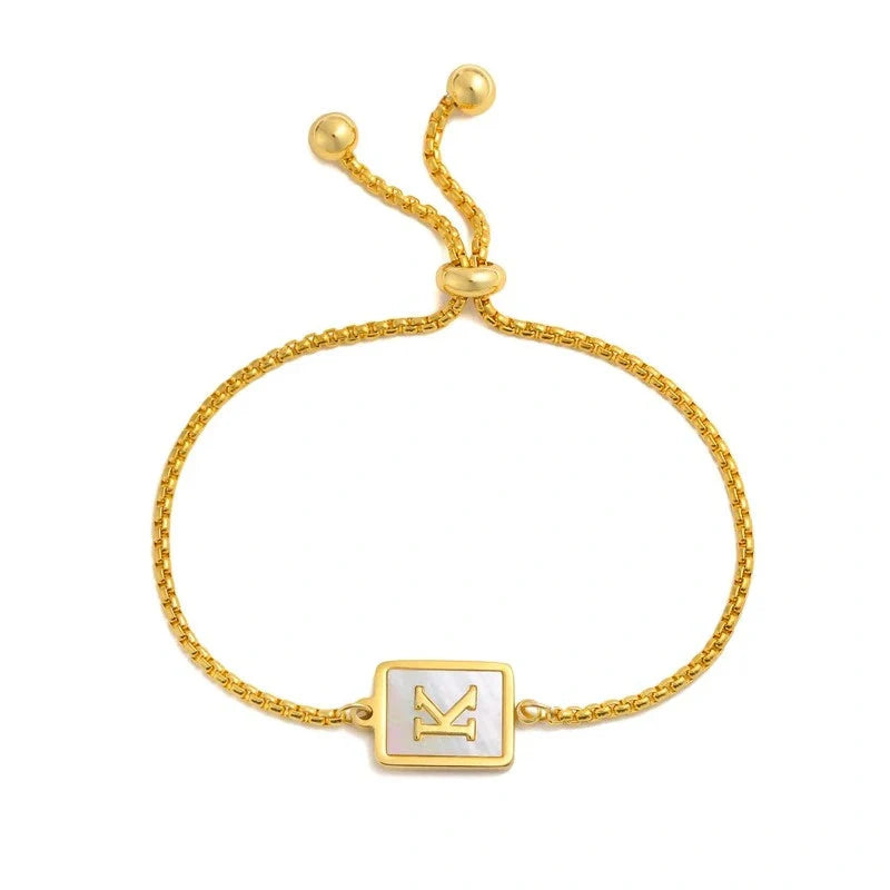 Bedelarmband met Initialen