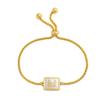 Bedelarmband met Initialen