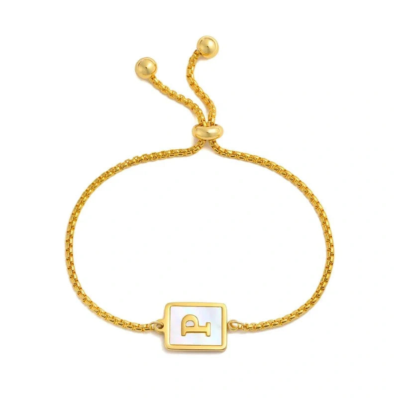 Bedelarmband met Initialen