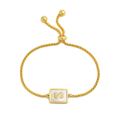 Bedelarmband met Initialen
