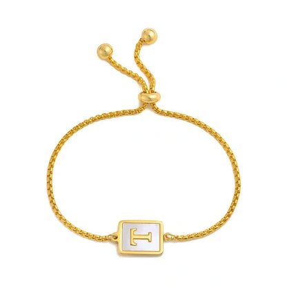 Bedelarmband met Initialen