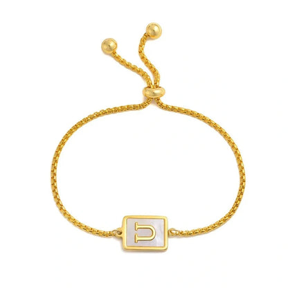 Bedelarmband met Initialen
