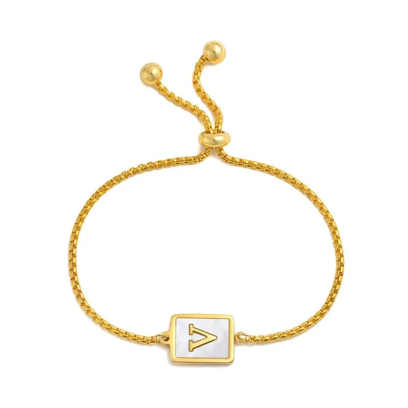 Bedelarmband met Initialen
