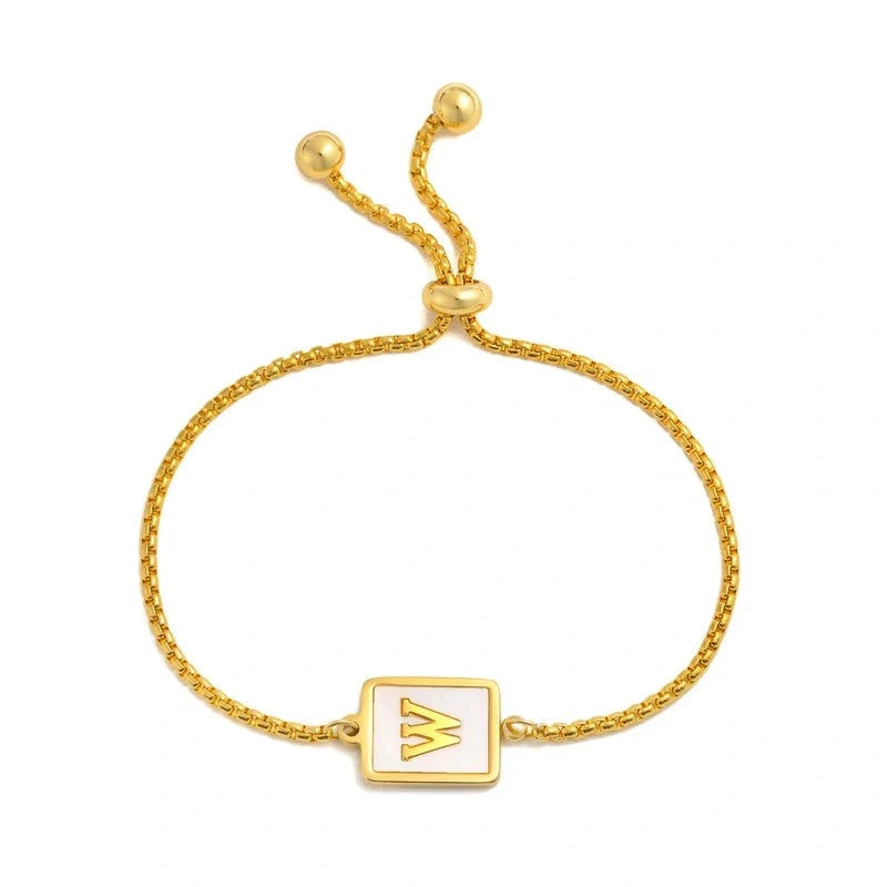 Bedelarmband met Initialen