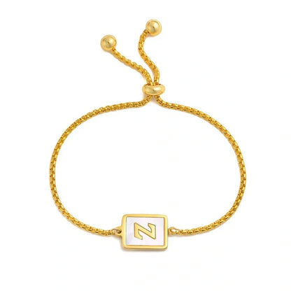 Bedelarmband met Initialen