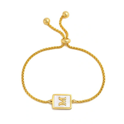 Bedelarmband met Initialen