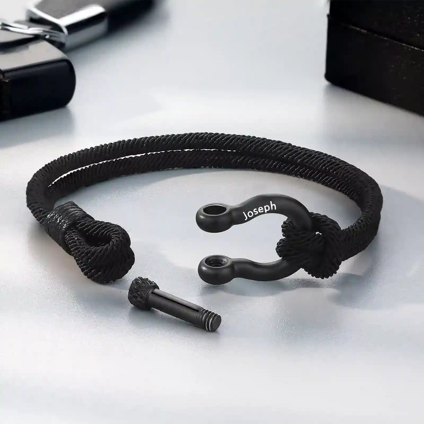 Zwarte Armband