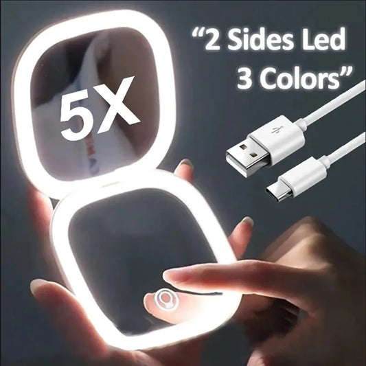 Glim & Glow Compact Spiegel