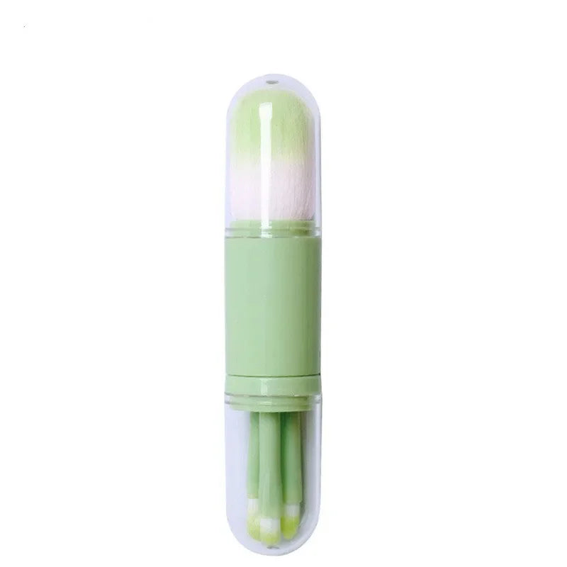 Mini 4-in-1 Travel Brush Set