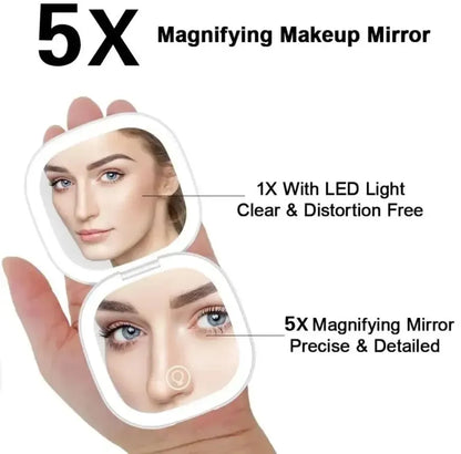 Glim & Glow Compact Spiegel