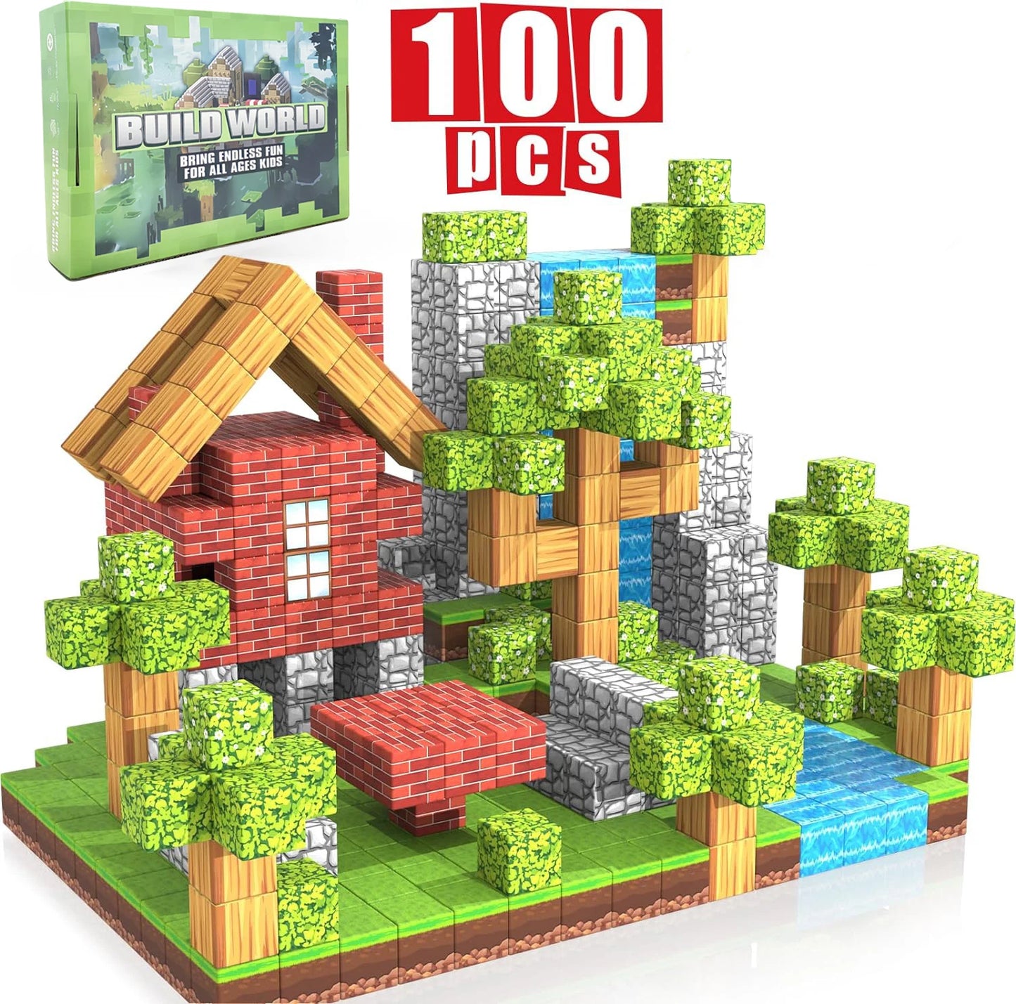 MagnaBlocks Bouwset 100-Delig