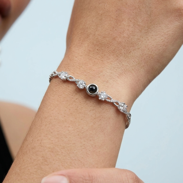 Foto armband met je foto - Eeuwige liefde
